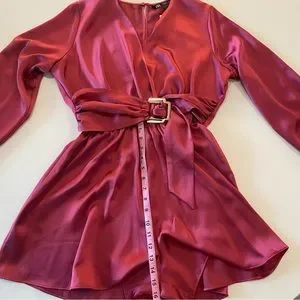 Depop Zara Paisley Jumpsuit Zara Womens Pink Polyamide Bodysuit